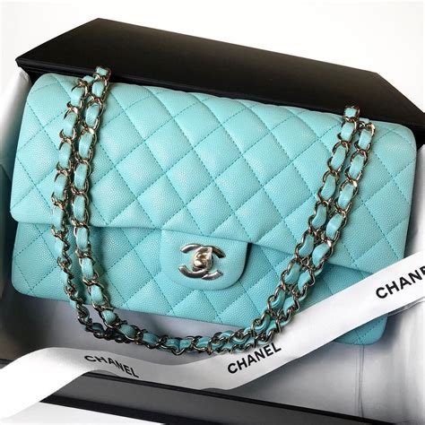 blue chanel bag 2017|chanel bag blue color.